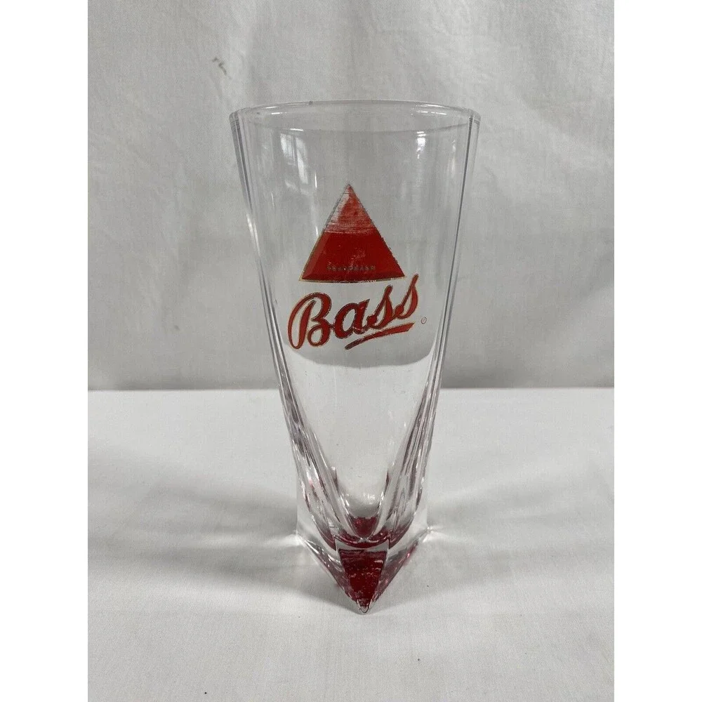 Bass Triangle Bottom Beer Glass Bar Ware